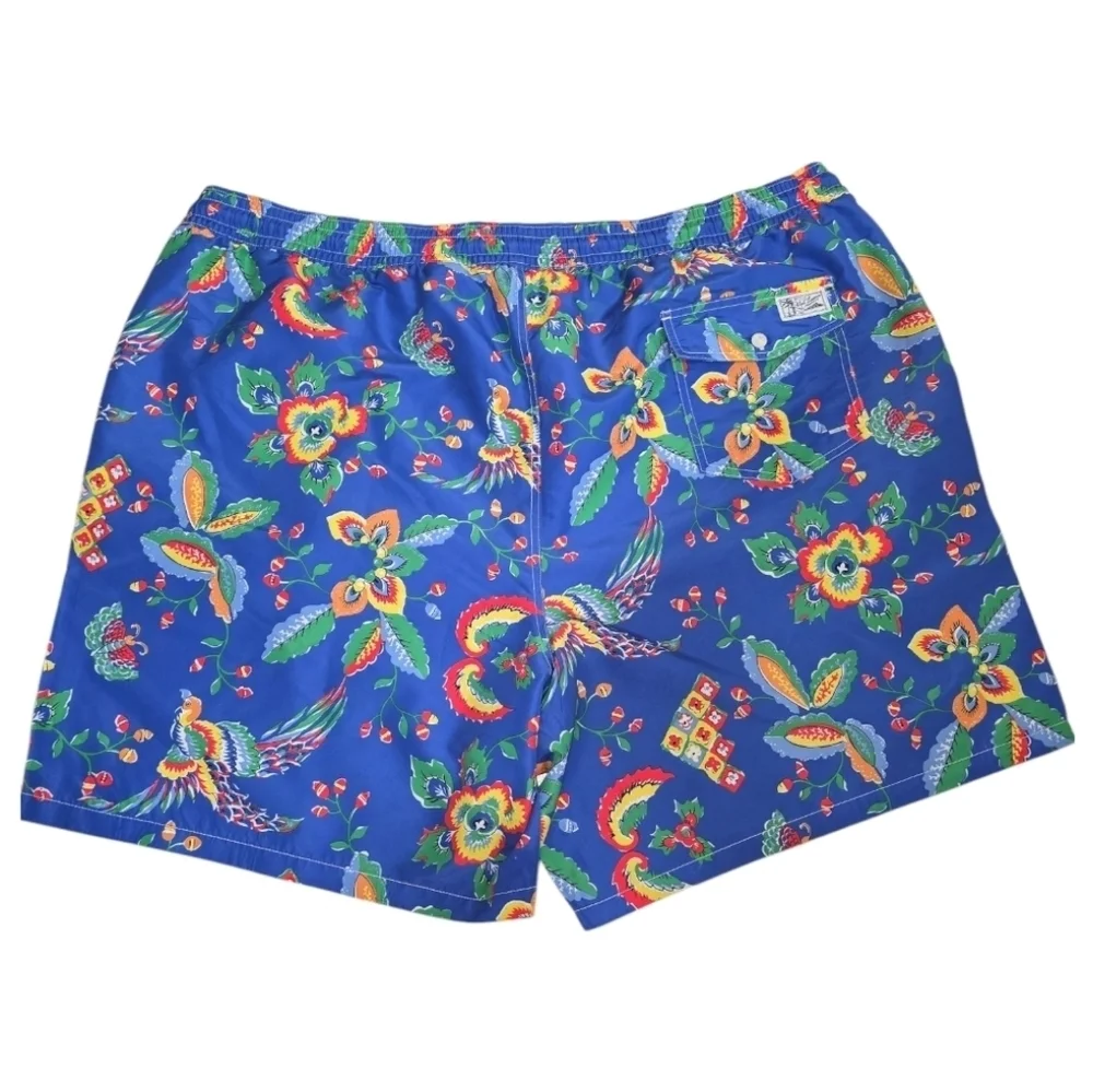 Polo Ralph Lauren Traveller Classic Fit Swimming Trunks 3XLT Mesh Cut Out 7.5